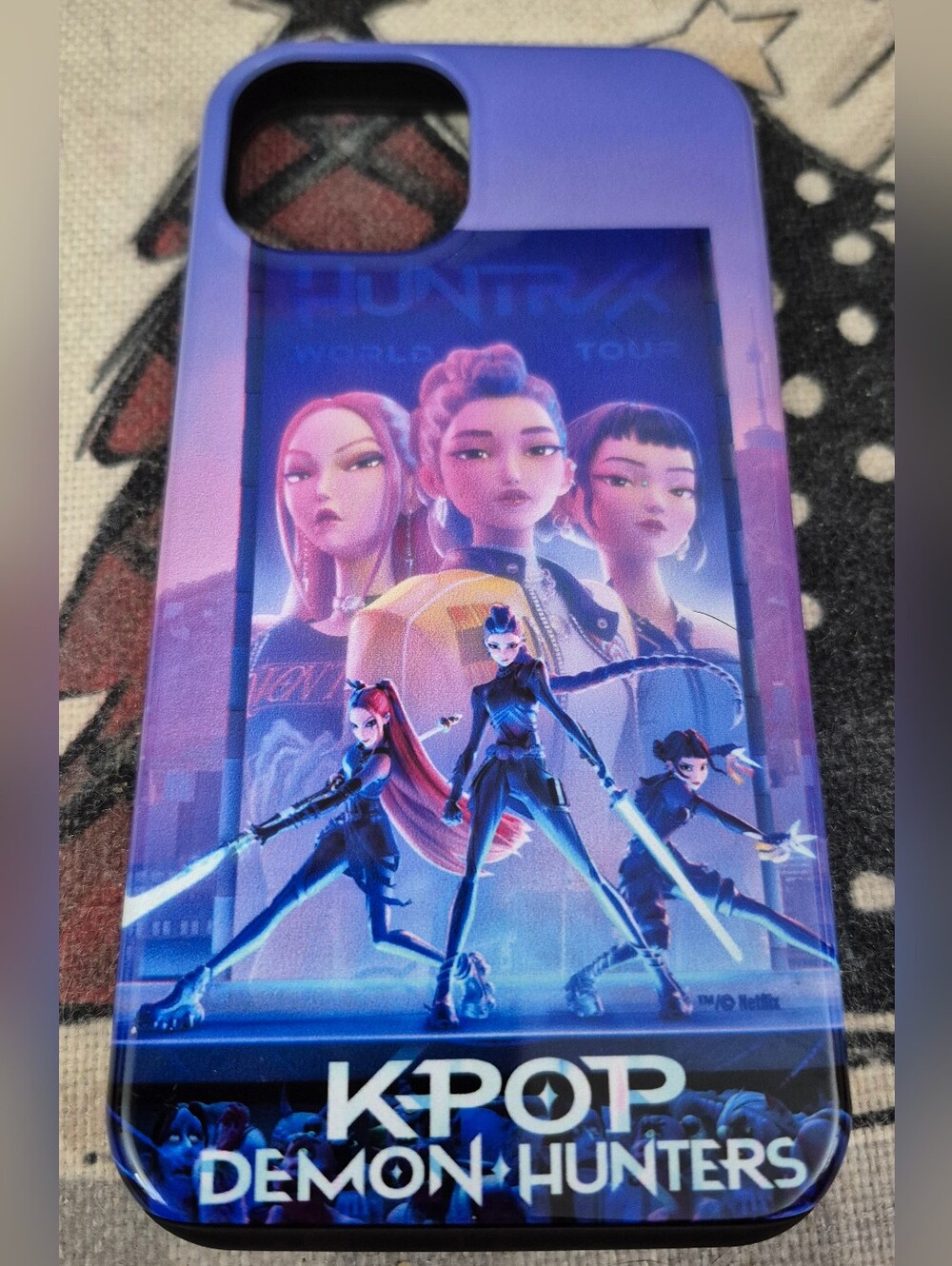 Amazon K-Pop Demon Hunters Purple Gradient Phone Case For Iphone 13